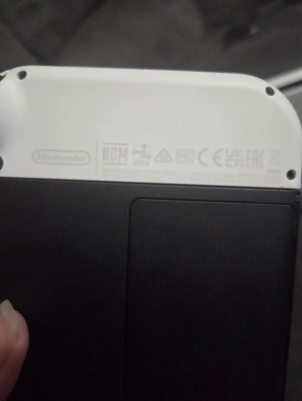 Nintendo Switch OLED 64GB Handheld Console Bundle Dock White Mumba Blade Case